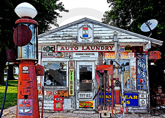 AUTO LAUNDRY (Lincoln Highway Belle Plaine IA)