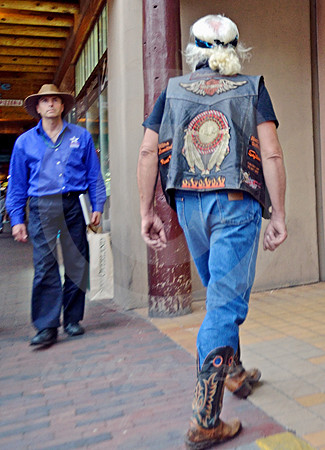 URBAN SCENE #1 (Rt 66 Santa Fe NM)