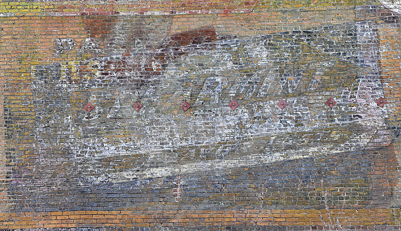 WRIGLEY'S SPEARMINT GHOST SIGN (Galveston TX)