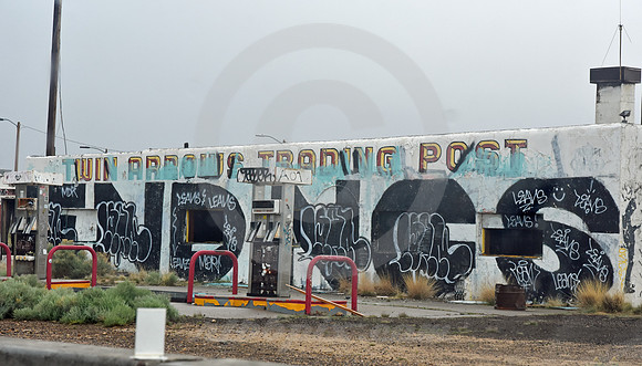 ENDINGS (I-40/Rt 66 Twin Arrows AZ)