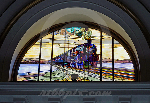 STEAM LOCOMOTIVE (Lincoln Highway Salt Lake City UT)