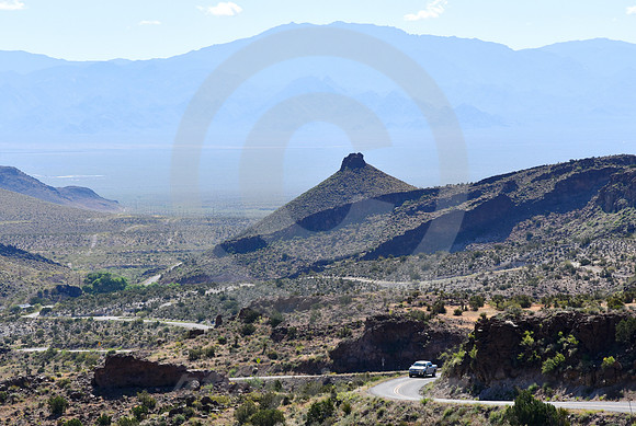 UPHILL CURVE (Rt 66 Oatman AZ)