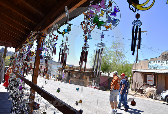 WIND CHIMES (Rt 66 Oatman AZ)