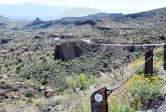 EASTBOUND MORNING (Rt 66 Oatman AZ)