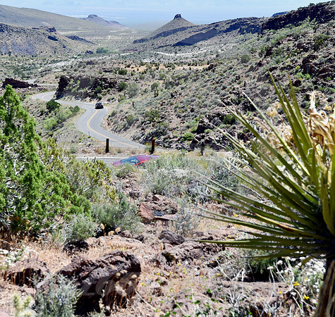 RED AND BLACK (Rt 66 Oatman AZ)