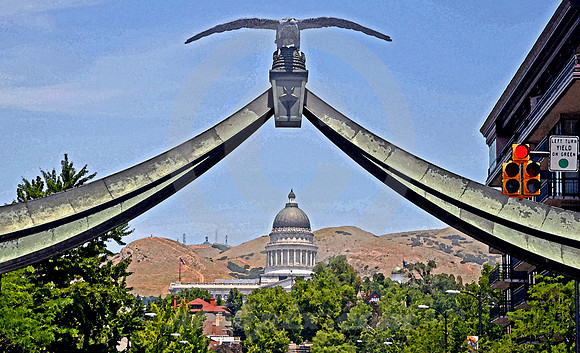 EAGLE GATE (Lincoln Highway Salt Lake City UT)