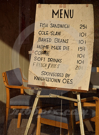 MENU (National Road Knightstown IN)