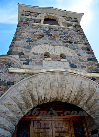 METHODIST CHURCH-FRONT (Lincoln Highway Batavia IL)