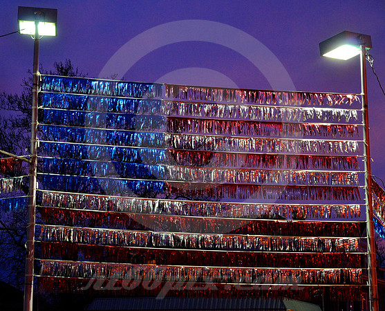 TINSEL FLAG (National Road Richmond IN)