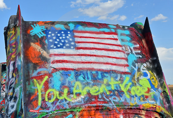 ONE OR TWO? (Rt 66 Cadillac Ranch TX)