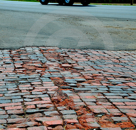 MORTARED BRICK #1 (Lincoln Highway nr Ligonier IN)