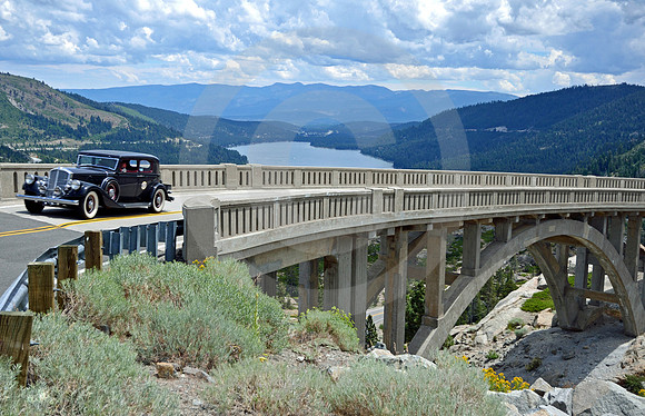 PIERCE-ARROW (Lincoln Highway Donner Pass CA)