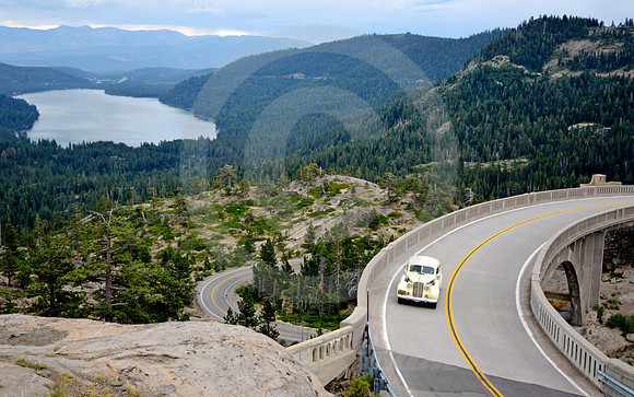 CURVES #1 (Lincoln Highway Donner Pass CA)