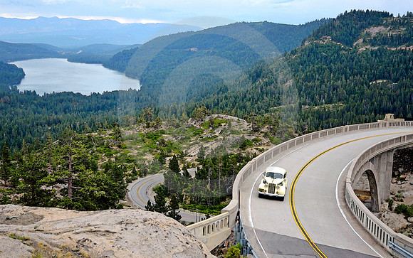 CURVES #2 (Lincoln Highway Donner Pass CA)