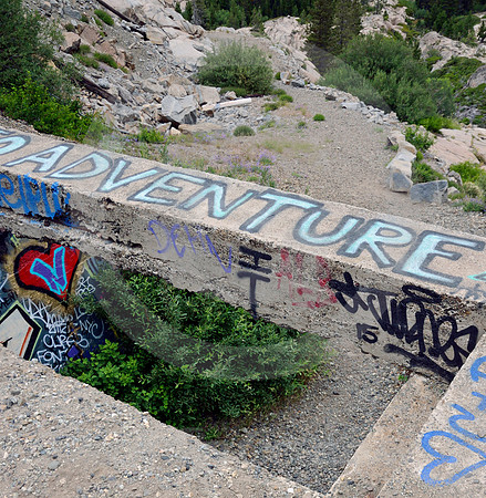 SUBWAY FROM ABOVE (Lincoln Highway Donner Pass CA)