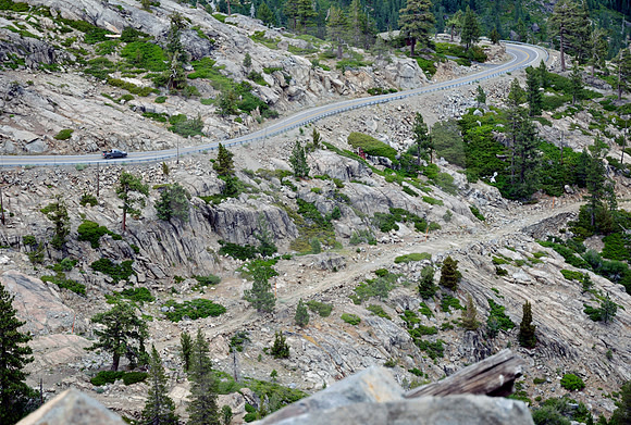 TWO ROUTINGS #2 (Lincoln Highway Donner Pass CA)