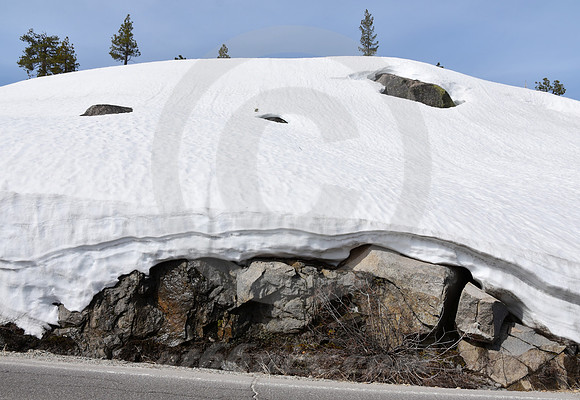 MELTING AWAY (Lincoln Highway Donner Pass CA)
