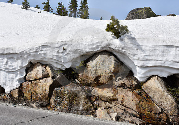 MELTING AWAY #2 (Lincoln Highway Donner Pass CA)