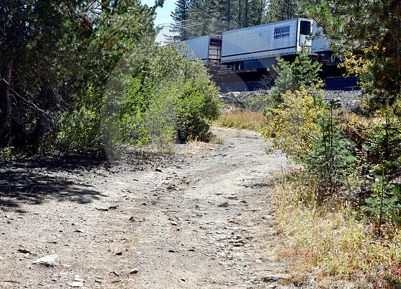 ROAD & TRAIN #2 (Lincoln Highway nr Donner Pass CA)