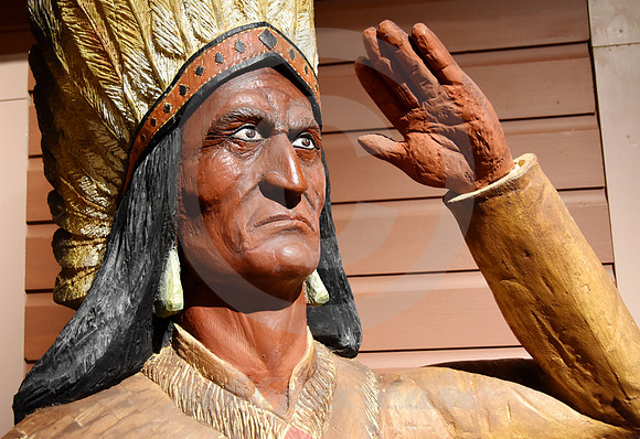 CIGAR STORE INDIAN (Larned KS)