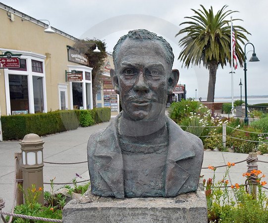 STEINBECK BRONZE (Monterey CA)