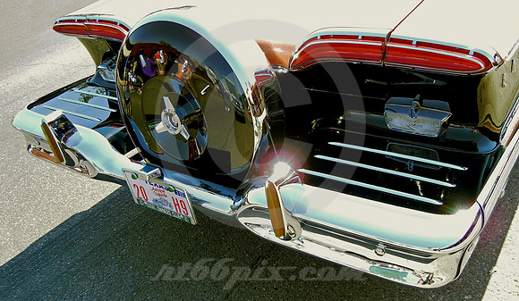 CONTINENTAL KIT ON '58 EDSEL (Rt 66 Amarillo TX)