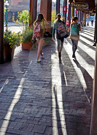 URBAN SCENE #16 (Rt 66 Santa Fe NM)
