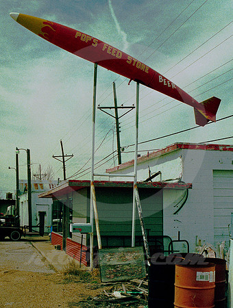 POP'S FEED STORE BEER (Rt 66 Amarillo TX)