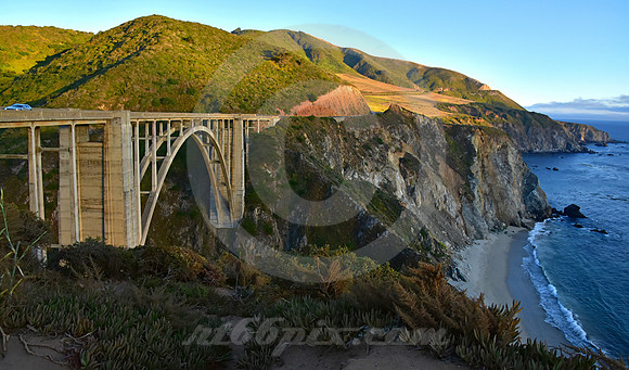 SUN'S DONE (Bixby Creek nr Monterey CA)