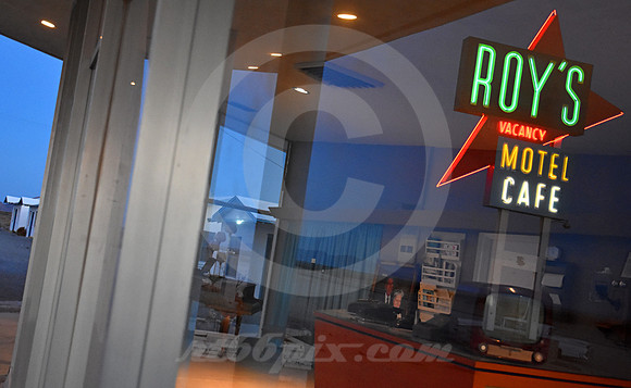 RESTORED NEON #3 (Rt 66 Amboy CA)