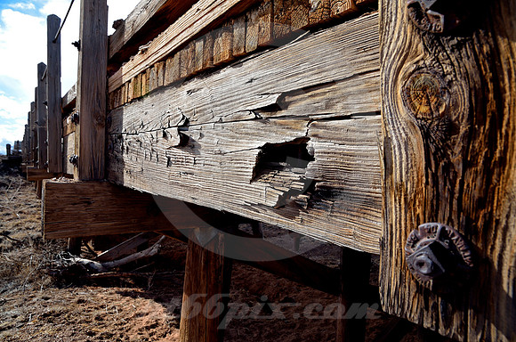 WOODEN BRIDGE-SOUTH (Rt 66 nr Endee NM)