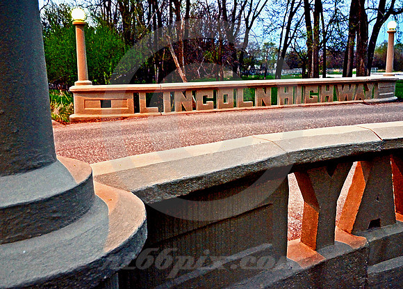 BRIDGE APPROACHING DAWN (Lincoln Highway Tama IA)