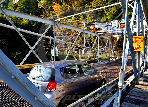 RED LIGHT WITH A VIEW (Lincoln Highway nr Chester WV)