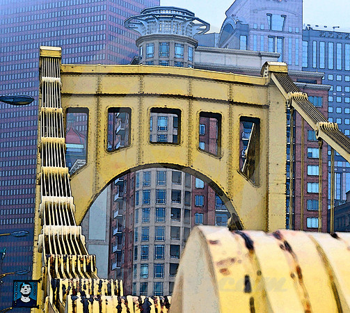 URBAN SCENE #32 (Lincoln Highway Pittsburgh PA)