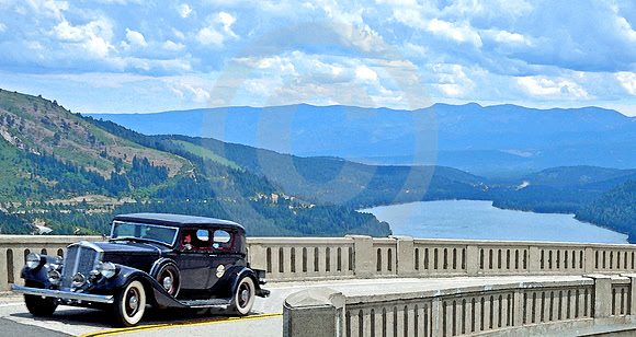 PIERCE-ARROW #2 (Lincoln Highway Donner Pass CA)