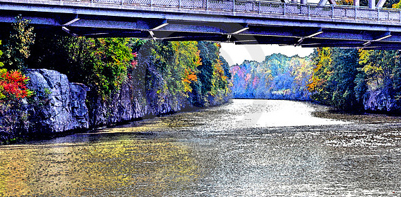 BOAT VIEW (Erie Canal nr Lockport NY)