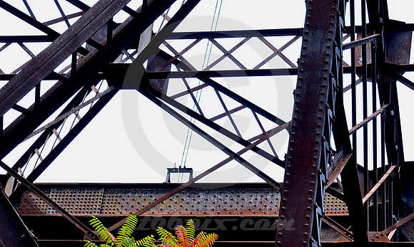 BRIDGE SCENE (Erie Canal Schenectady NY)
