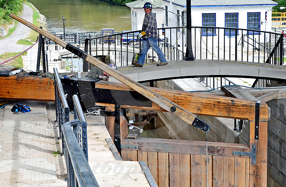 LOCK GATES #2 (Erie Canal Lockport NY)
