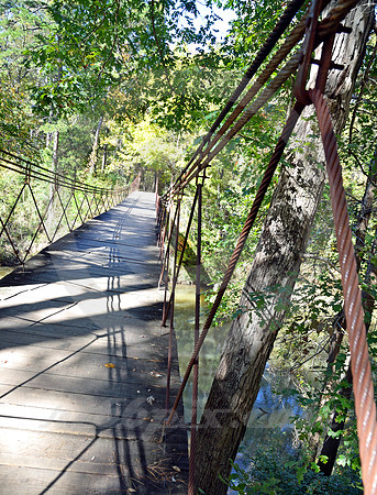 SWINGING BRIDGE #1 (Natchez Trace Tishomingo MS)