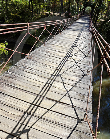 SWINGING BRIDGE #2 (Natchez Trace Tishomingo MS)
