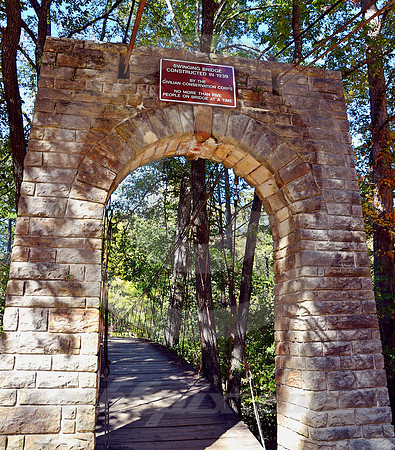SWINGING BRIDGE #4 (Natchez Trace Tishomingo MS)