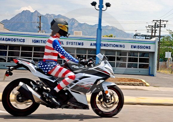 URBAN SCENE #46 (Lincoln Highway Salt Lake City UT)