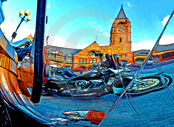 DEPOT ON CHROME (Lincoln Highway Cheyenne WY)