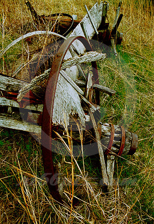 WAGON WHEEL AND AXLE (NE)