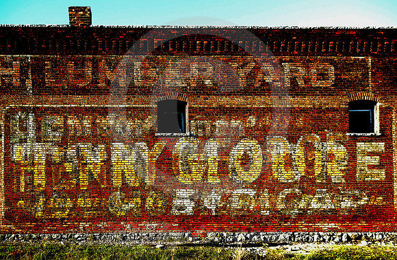 LUMBER YARD AND OTHER SIGNS (Rt 66 Galena KS)