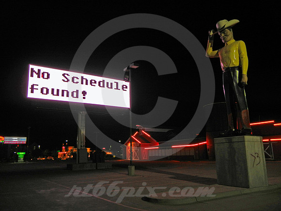 NO SCHEDULE FOUND! (Amarillo TX)
