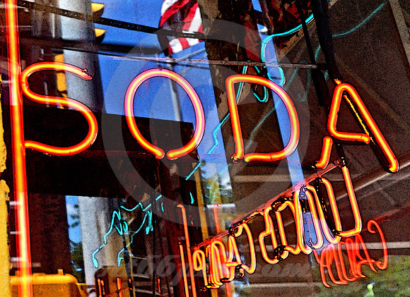 SODA NEON (Lincoln Highway Goshen IN)