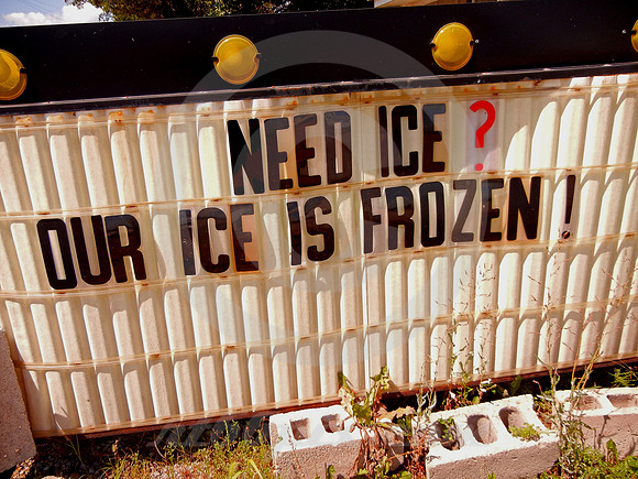 OUR ICE IS FROZEN! (Central OH)