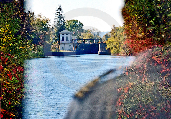 PASTEL REFLECTIONS (Erie Canal nr Herkimer NY)