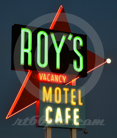 RESTORED NEON #7 (Rt 66 Amboy CA)